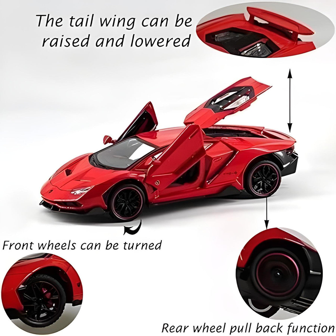 Todfod 1:24 Lamborghini Revuelto Diecast Model Car