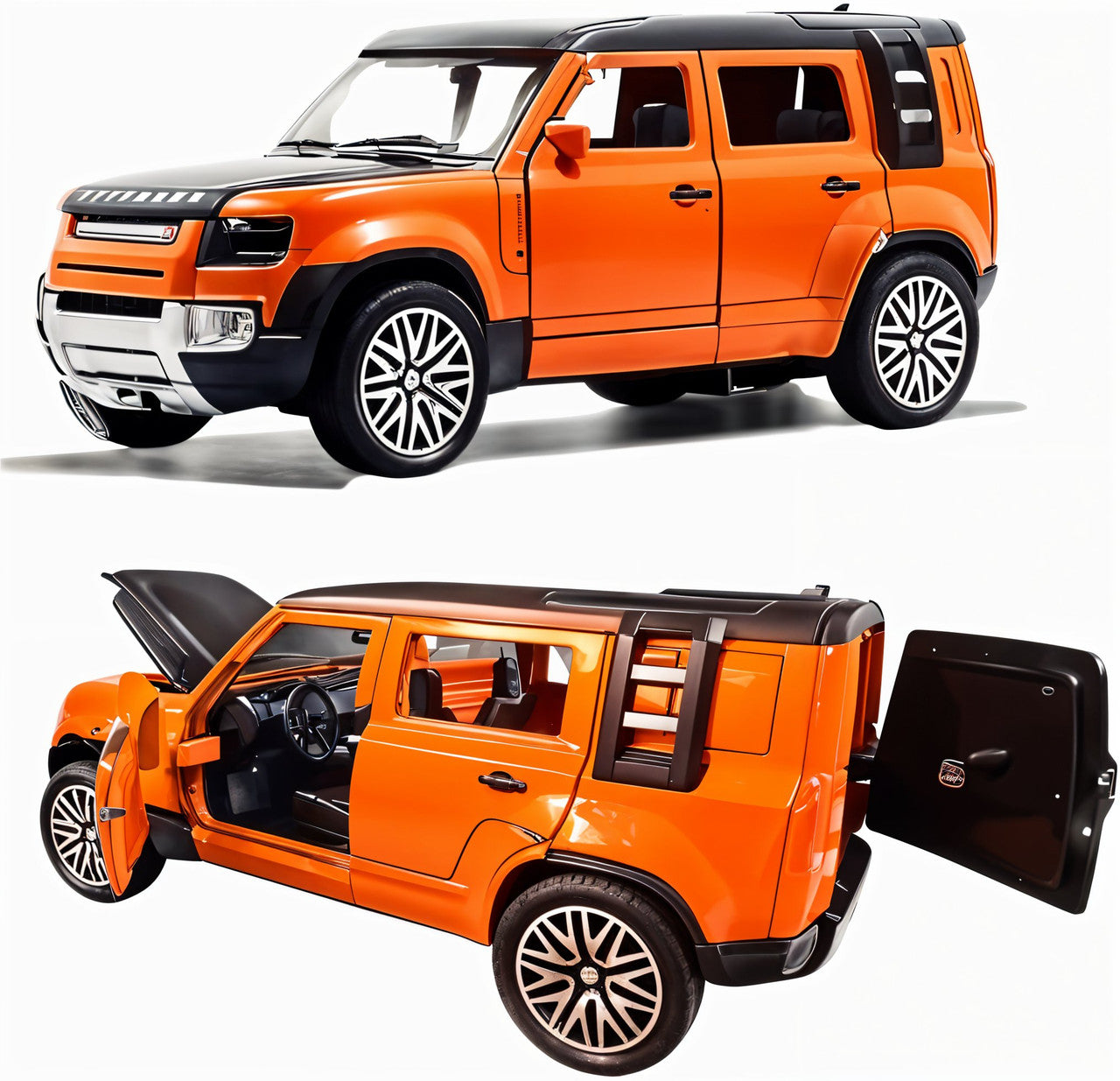 TodFod Die-Cast Metal Racing Toy Set for Kids – Mini Sports Car
