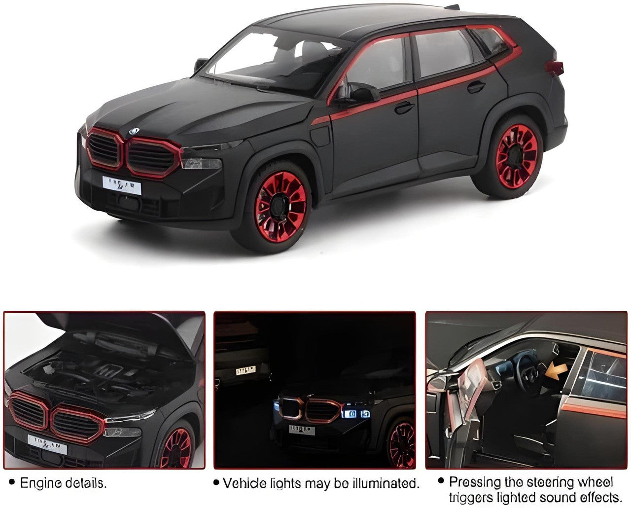 Todfod 1:24 Scale BMW XM Die-Cast Metal Toy