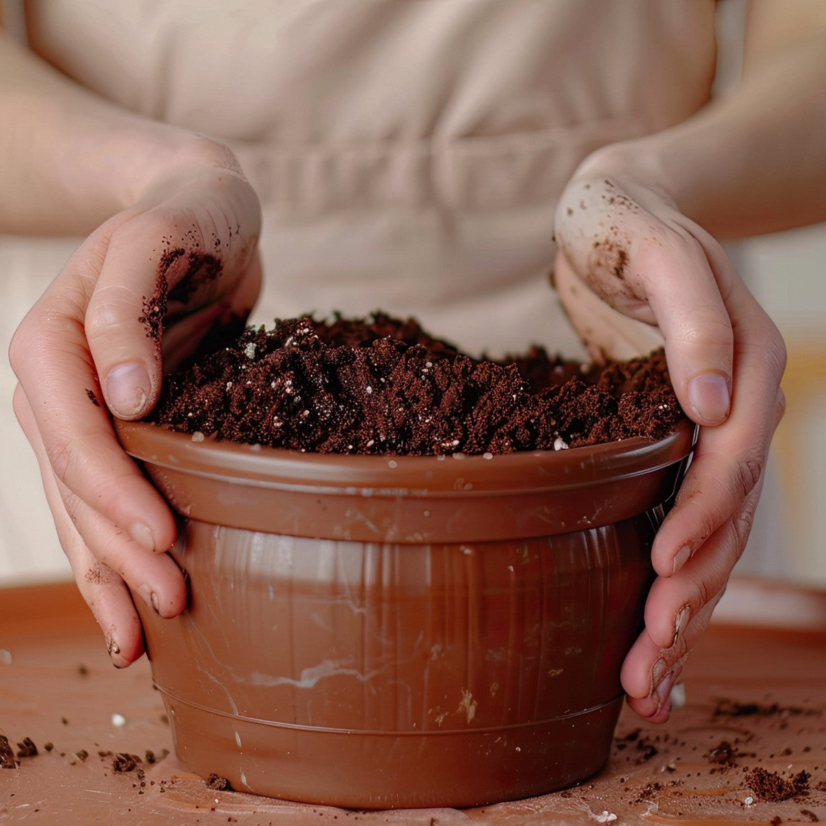 Organic Potting Garden Soil Mix for Plants Home Garden 1Kg 5 g