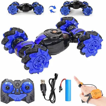 Todfod Hand Gesture Sensor RC Stunt Car Double Sided Rotating Remote Control Car (Multicolor) 3.713 Ratings & 2 Reviews