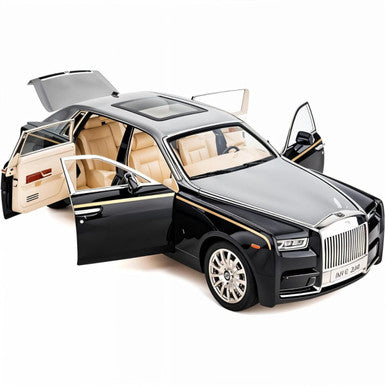 TodFod Exclusive 1:32 Scale Rolls Royce Phantom Pull Back Toy Car for Kids with Openable Doors, Lights, Music – Premium Gift for Boys
