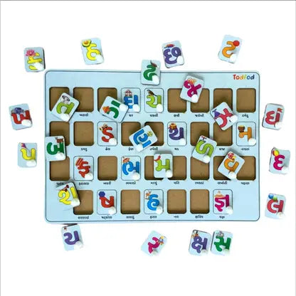 Todfod Wooden India Map Puzzle with States & Capitals | 34 Pieces Jigsaw Puzzle for Kids Ages 3|8 | Geography Learning & Educational Toy for Boys & Girls
