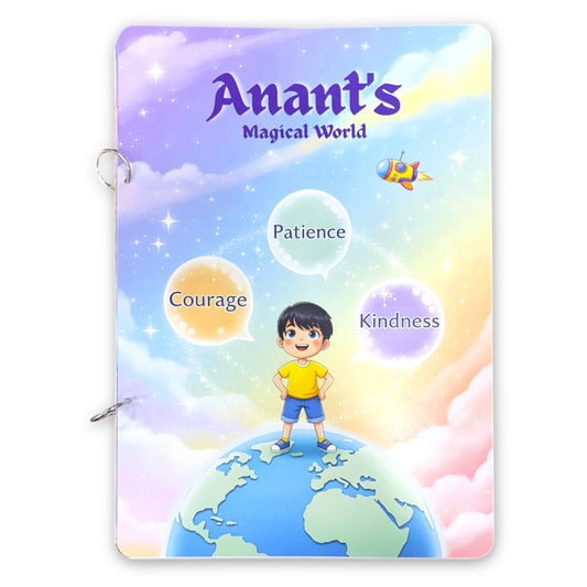 TodFod Personalized Magical Story Book for Kids Age 3-8, Custom Name Time Travel Adventure with Moral Lessons, Interactive Learning Keepsake Gift for Boys Girls