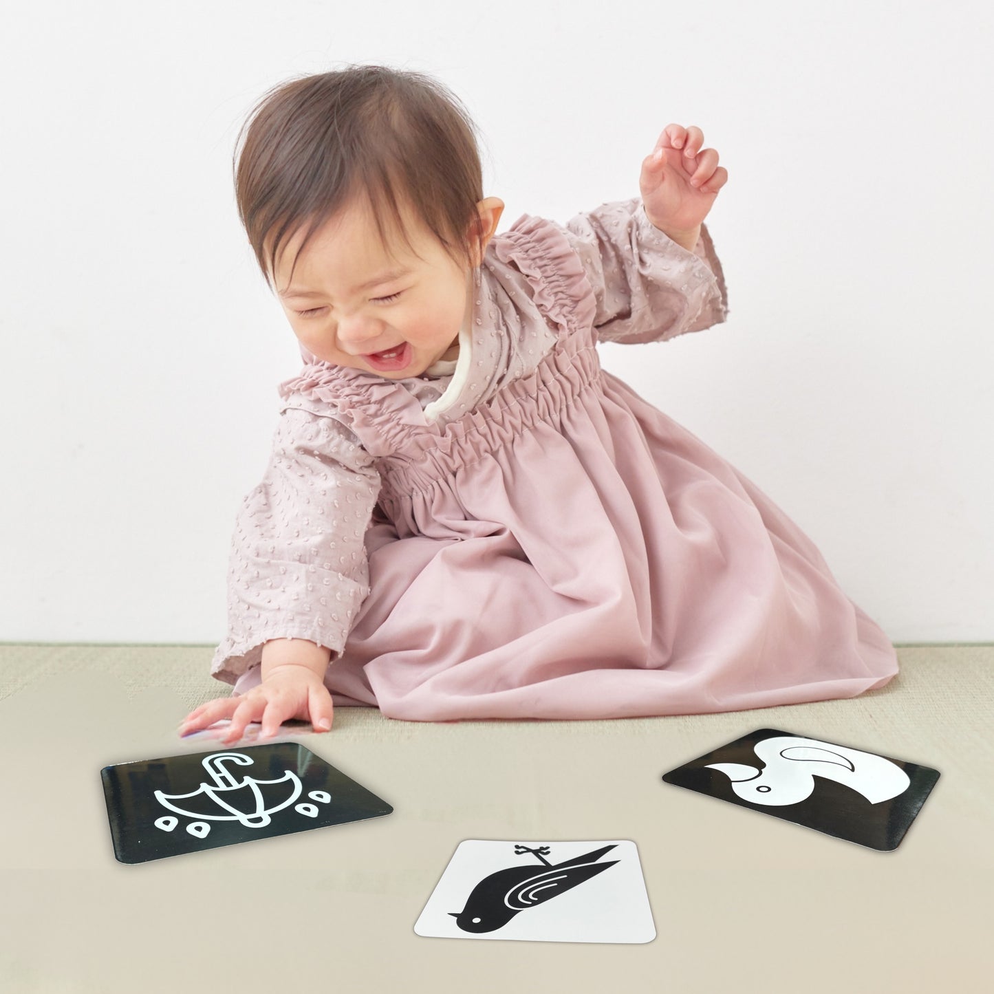 Todfod Baby Visual Card set of 60 High contrast pictures