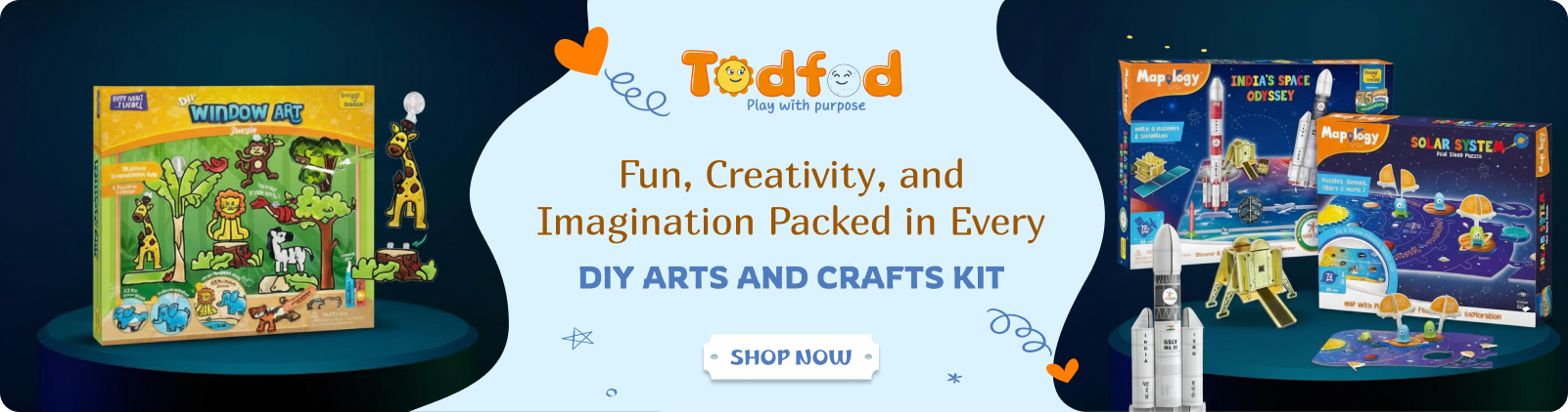 Arts and Crafts Banner