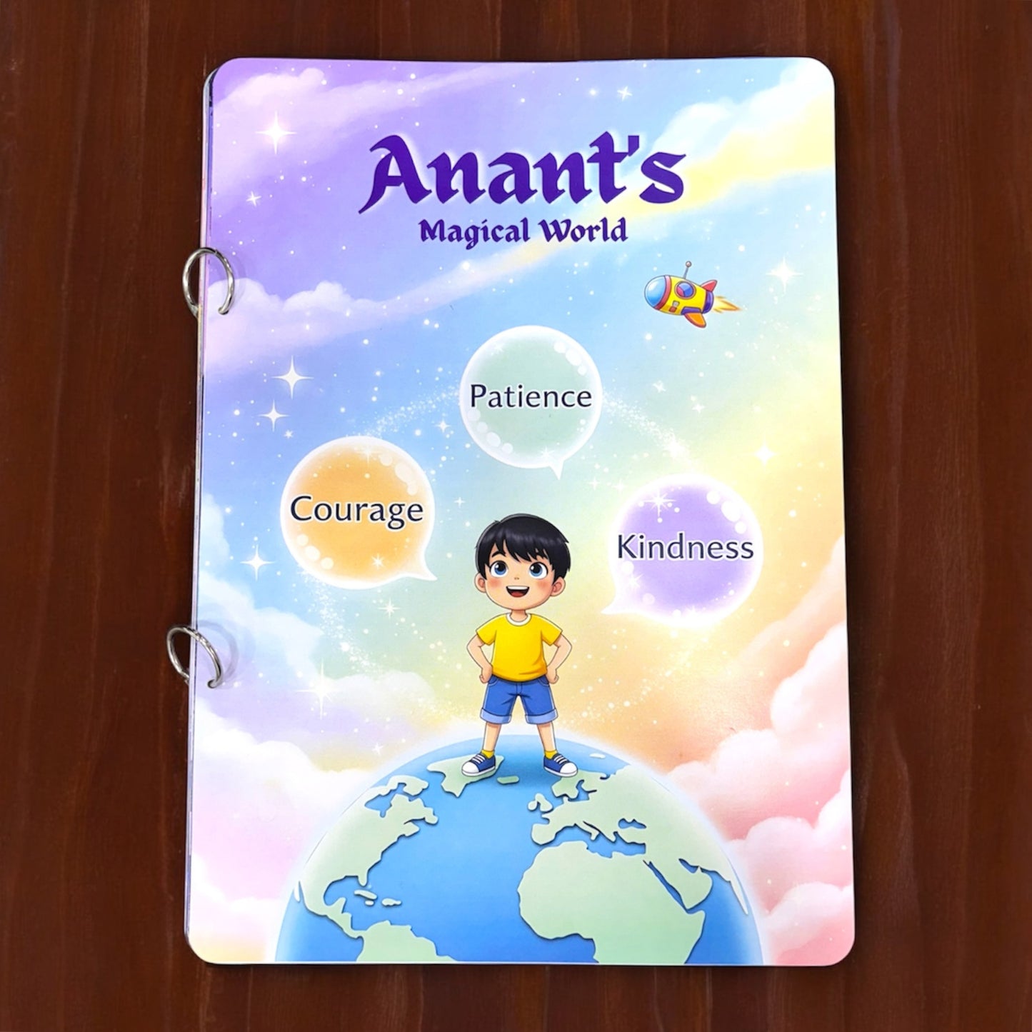 TodFod Personalized Magical Story Book for Kids Age 3-8, Custom Name Time Travel Adventure with Moral Lessons, Interactive Learning Keepsake Gift for Boys Girls