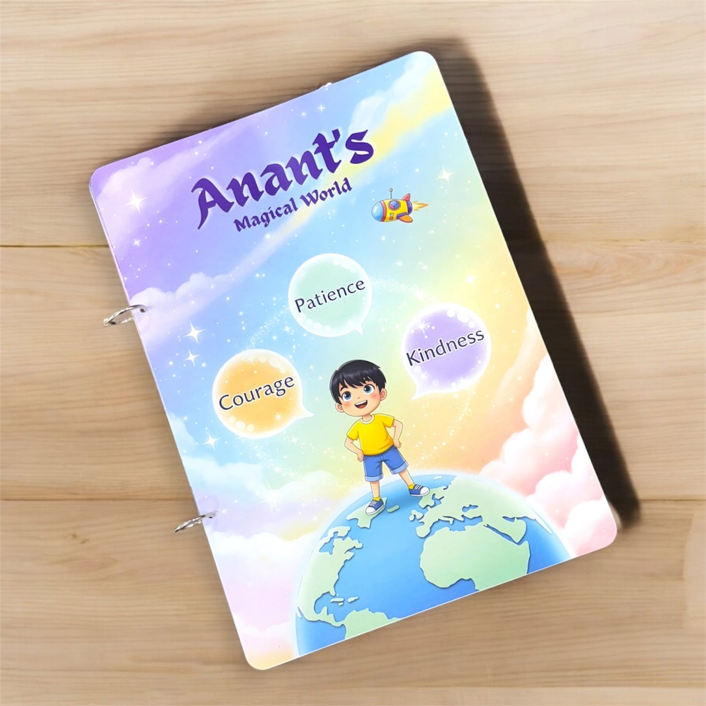 TodFod Personalized Magical Story Book for Kids Age 3-8, Custom Name Time Travel Adventure with Moral Lessons, Interactive Learning Keepsake Gift for Boys Girls