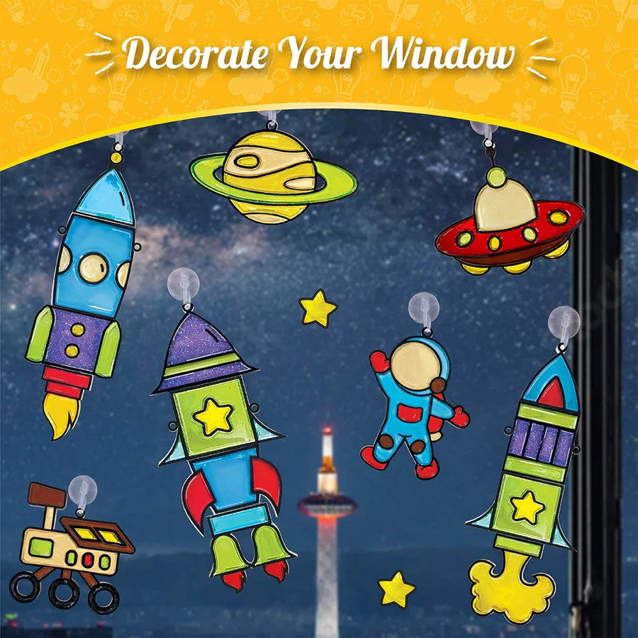 Window Art - Rocket