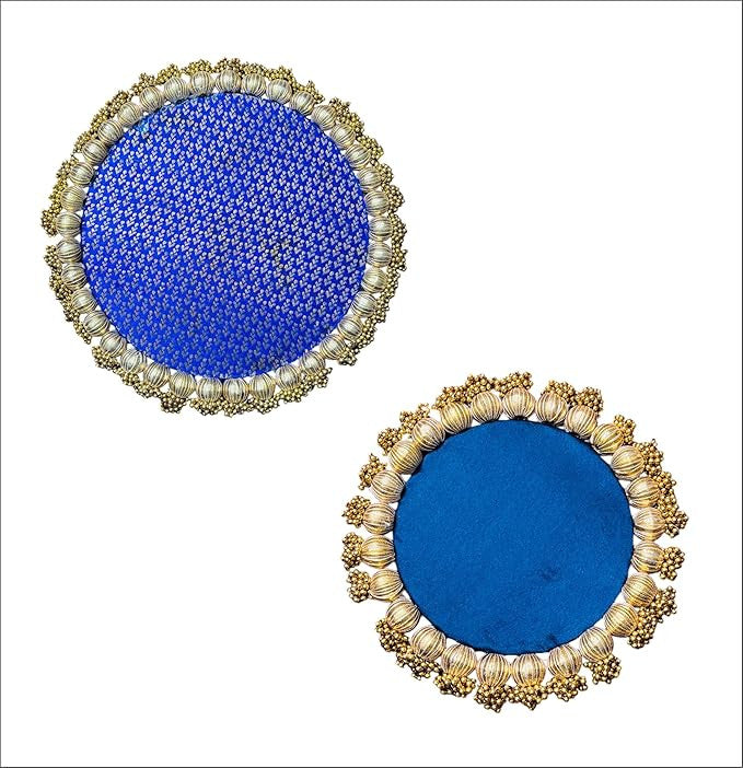 Combo Decorative Round Platter 12 inch and 9 Inch