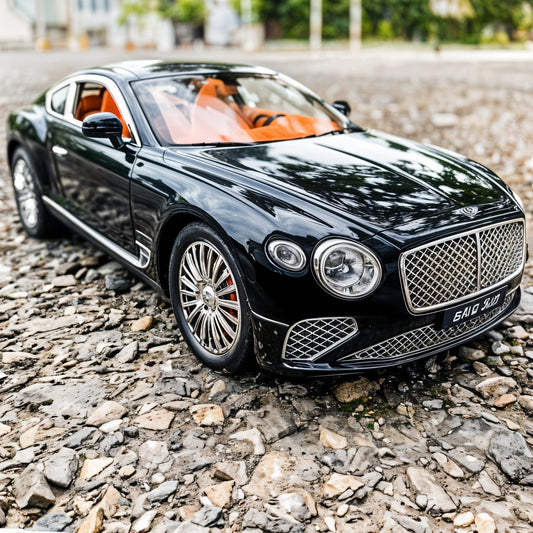 Todfod 1:24 Scale Bentley Continental Die|Cast Metal Sports Car Toy for Kids – Pull Back Action Luxury Vehicle with Openable Doors, Lig | Girls & Boys