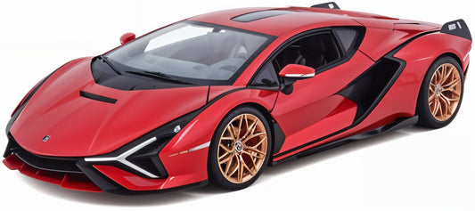 Todfod 1:24 Lamborghini Revuelto Diecast Model Car Toy – Premium Alloy Pull Back Sports Car with Opening Doors, Lights & Sound | Metal Vehicle for Boys, Kids & Collectors