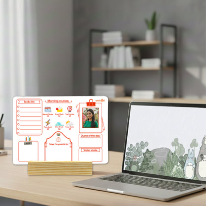 Archati Morning Routine Desk Planner Board – Your Daily Productivity Command Center