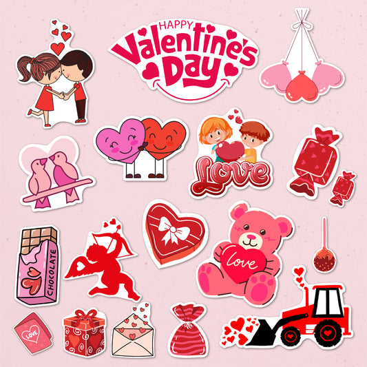 Todfod Valentine's Day Baby Photography Props Kit|20+ Romantic Photo Booth Props and Decorations for Valentine’s Party, Baby Photoshoot, Anniversary, and More