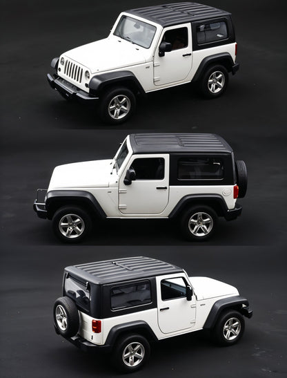 Todfod 1:32 Scale Die-Cast Metal 4x4 Thar Jeep Toy – Pull-Back Action, Openable Doors, Realistic Miniature Model, Premium Car Toy for Kids, Gift for Boys & Girls 2+ Years Multicolor