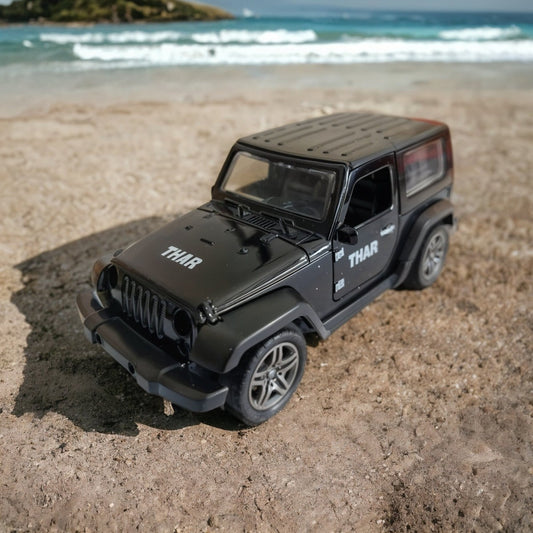 TodFod Die-Cast Metal G-Class SUV Model Car 1:24 Scale – 12cm Long Premium Black Miniature Toy Car with Opening Doors, Pullback Action, Realistic Design for Kids & Collectors