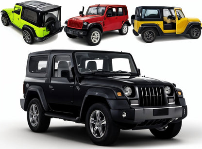 TodFod Die-Cast Metal G-Class SUV Model Car 1:24 Scale – 12cm Long Premium Black Miniature Toy Car with Opening Doors, Pullback Action, Realistic Design for Kids & Collectors