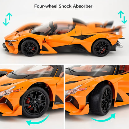 Todfod 1:24 Scale Apollo Evo Die-Cast Metal Sports Car