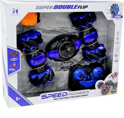Todfod Hand Gesture Sensor RC Stunt Car Double Sided Rotating Remote Control Car  (Multicolor) 3.713 Ratings & 2 Reviews