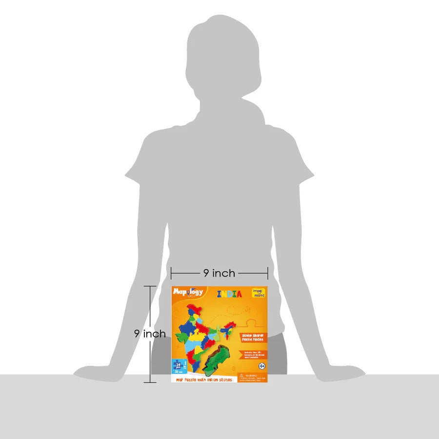 Mapology States of India Map Puzzle