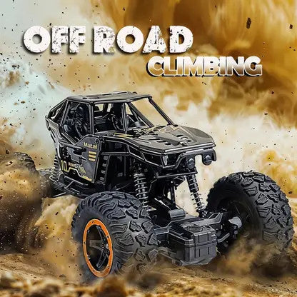Todfod Off Road High Speed Remote Control Rock Crawler Car Toy for Kids RC Car Toy  (Black)